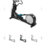 Precor EFX 833 Version 2 w/P30 Console & Converging CrossRamp – Newest Model