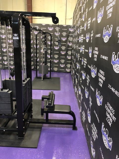 web8-9 Empire 5-Stack Jungle Gym Dual Adjustable Pulley Cable Crossover – BRAND NEW