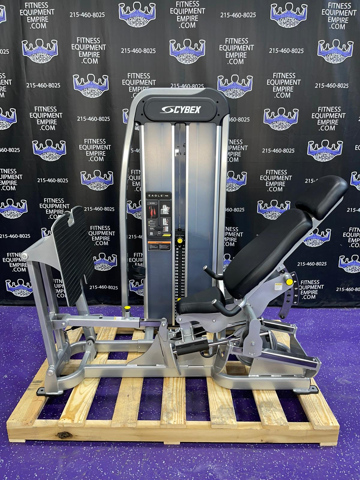 web8-9 Cybex Eagle NX Leg Press w/500 lb. Stack