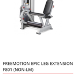 Free Motion Epic Leg Extension Free Motion Epic Leg Extension