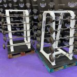 Ivanko 20-110 lb. EZ Curl & Straight Bar Package w/Precor Icarian Racks Ivanko 20-110 lb. EZ Curl & Straight Bar Package w/Precor Icarian Racks