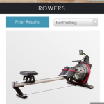 Life Fitness GX Trainer Water Rowers – Highest Commercial Model Available