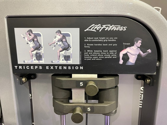 web98.jpg Life Fitness Pro 2 Platinum Tricep Extension